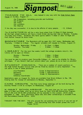 Signpost Issue 1