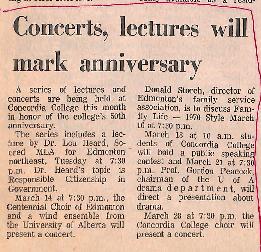 Concerts, lectures will mark anniversary