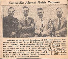 Concordia alumni holds reunion