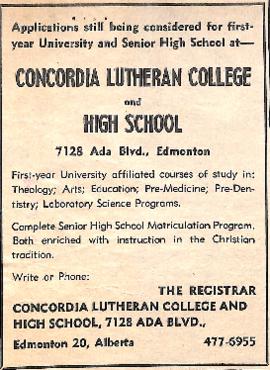 Applications still being considered for first-year University and Senior High School at Concordia Lutheran College and High School