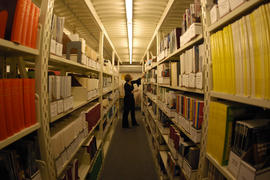 Main floor periodical collection