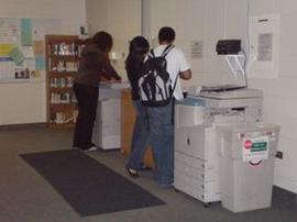 Photocopiers main floor