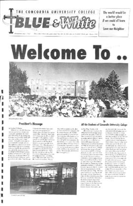 Blue & White 1996-1997/Orientation Issue