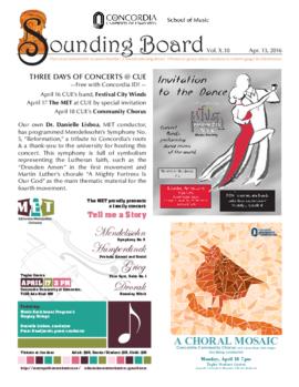 Sounding Board Volume 10/Issue 10