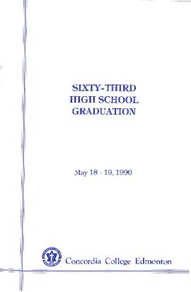 Sixty-Third High School Graduation