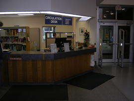 Circulation desk