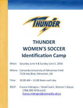 Thunder Women's Soccer Identification Camp