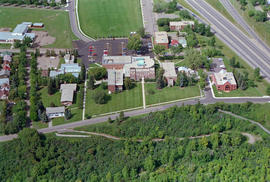 Aerial view of Campus, South Side