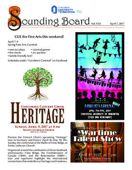 Sounding Board Volume 11/Issue 08