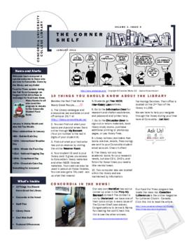 Corner Shelf Volume 3/Issue 09