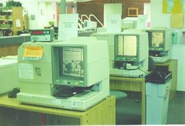 Microfiche readers main floor