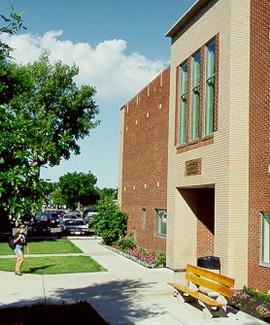 Southwest view of Library Building